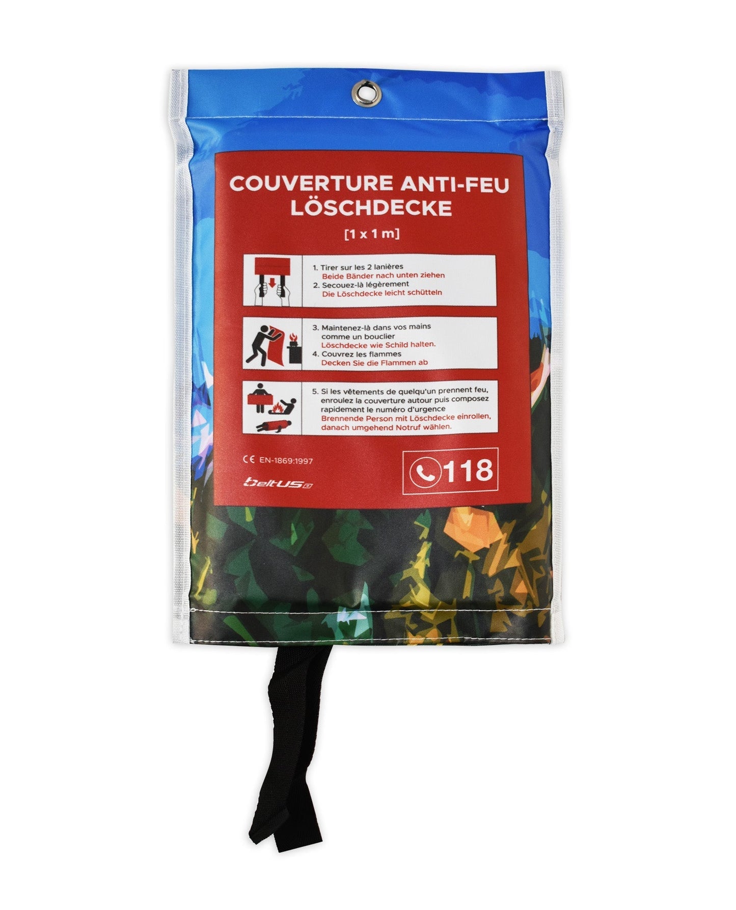 Couverture ANTI-FEU doméstique CERVIN - 590C