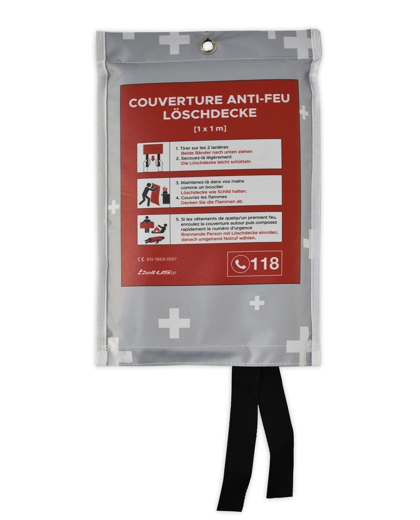 Couverture ANTI-FEU doméstique GUILLAUME TELL - 590E