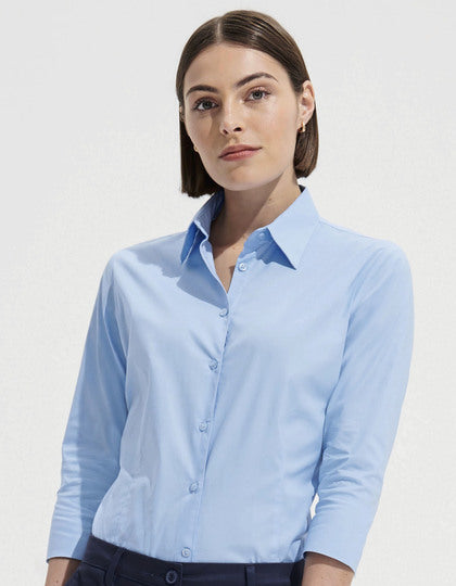 Chemise femme, modèle L631, manches 3/4