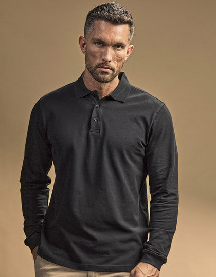 Polo STRETCH Manches longues-Modèle HOMME TJ1406