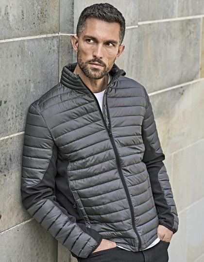 Veste doudoune / côtés softshell Modèle HOMME TJ9626