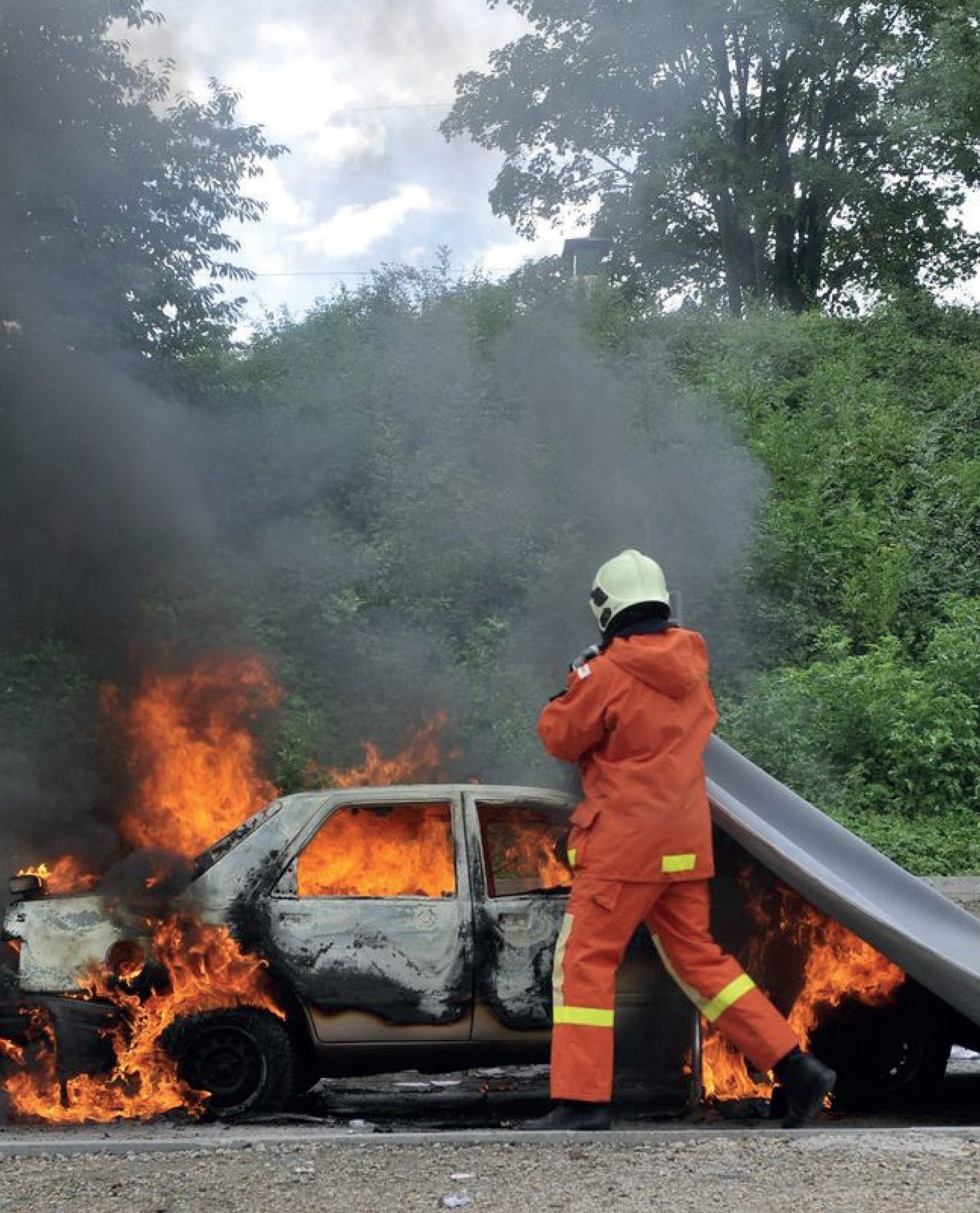 Couverture incendie pour Véhicule - 580