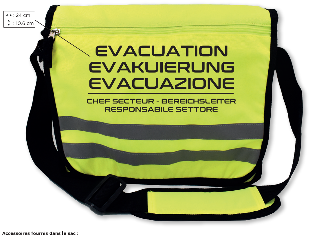 SAC D’EVACUATION CHEF