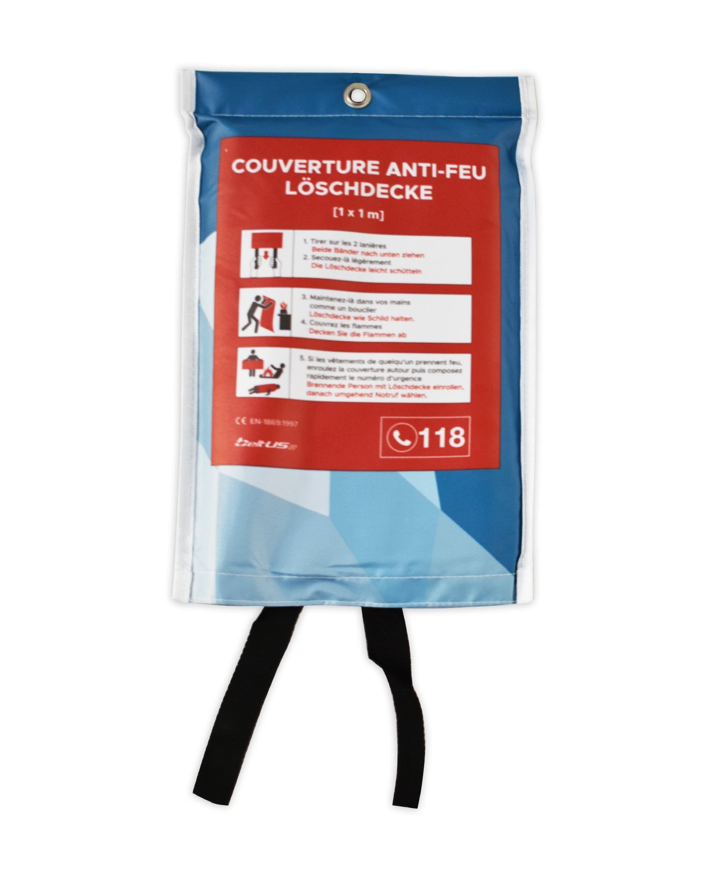 Couverture ANTI-FEU doméstique Saint-bernard - 590A